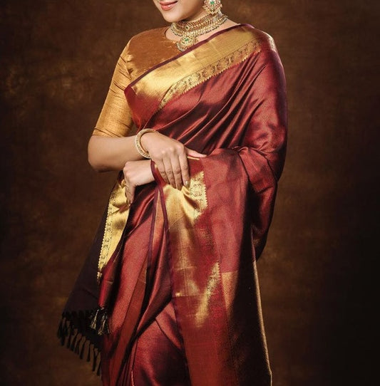 The elegance of Kanchivaram Sarees