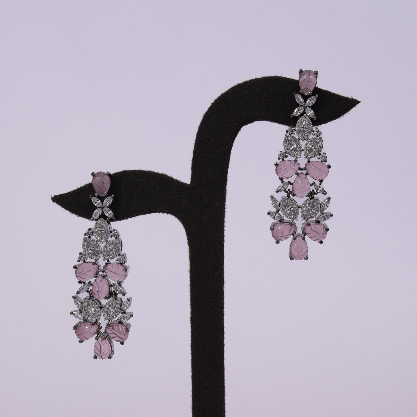 Blush Petal Elegance Necklace Set