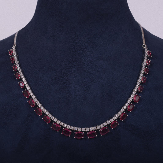 Crimson Queen Handcrafted Fashion Jewelry Ensemble