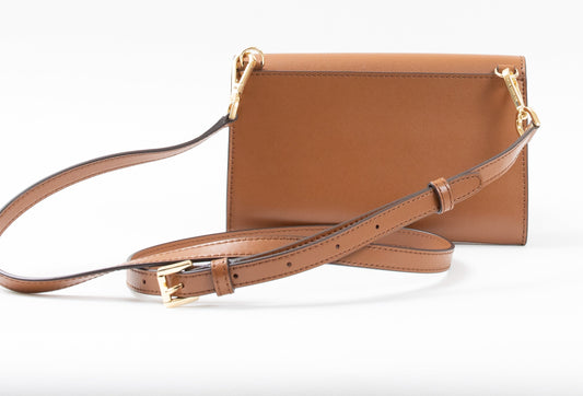 Michael Kors Pre-Loved Adele Leather Crossbody Wallet