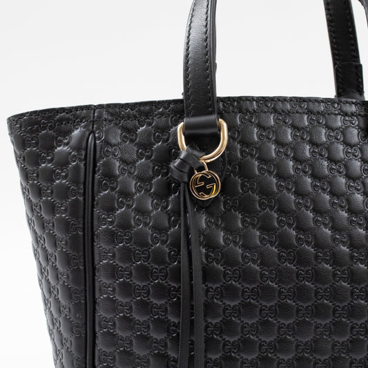Gucci Pre-Loved Microguccissima Leather Tote