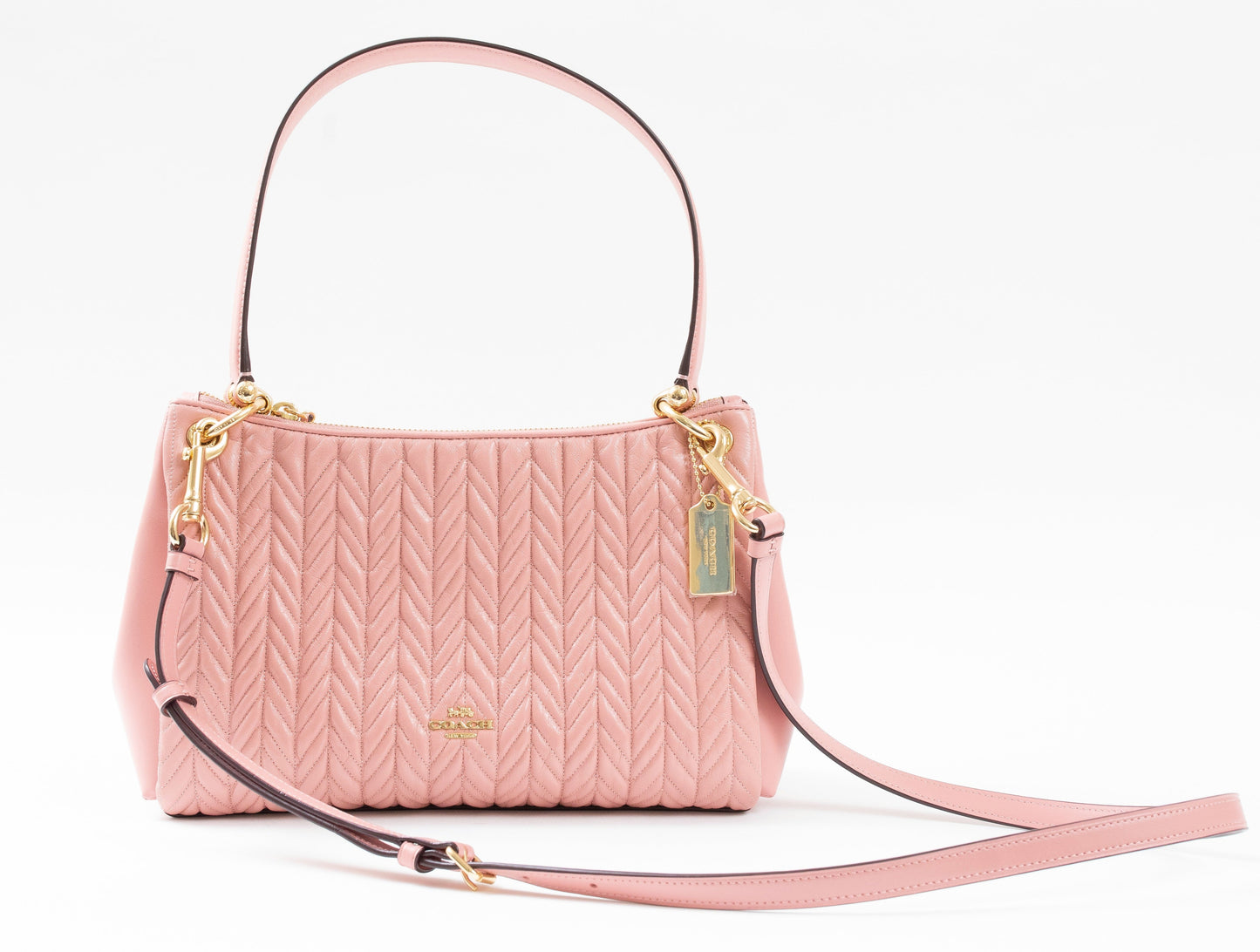 Coach Pre-Loved Madison Quilted Shoulder Bag