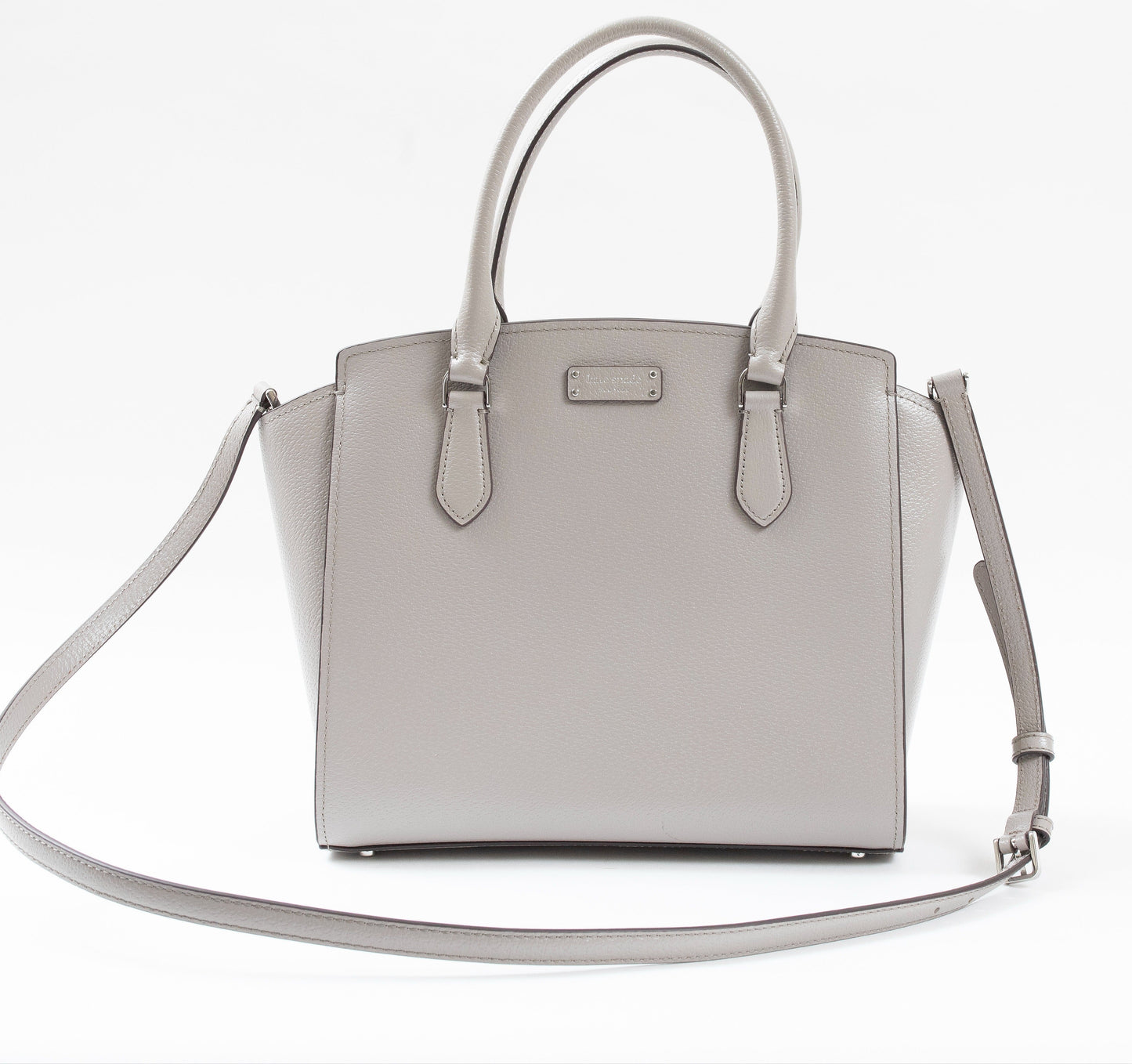 Michael Kors Pre-Loved Selma Medium Satchel in Pebbled Leather