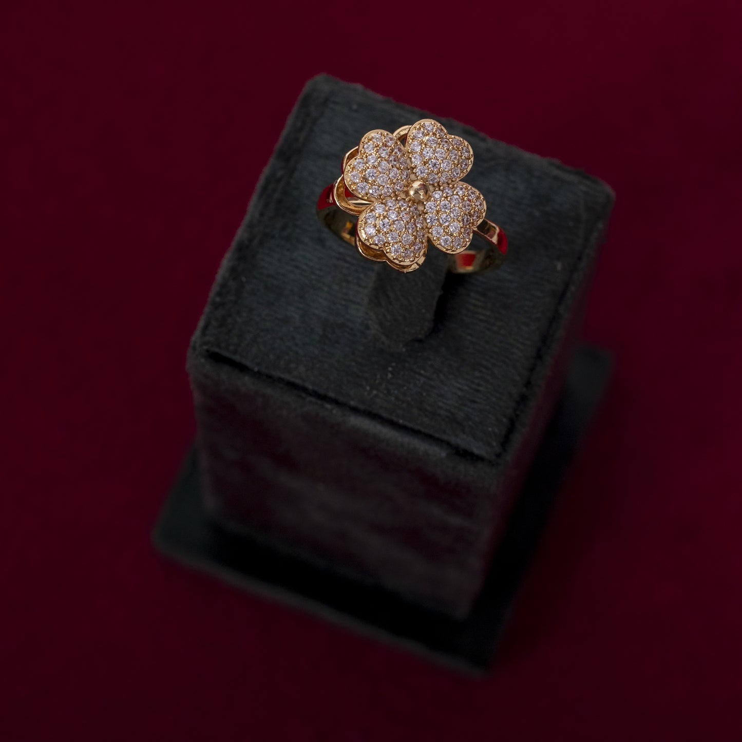 The Royal Clover Handcrafted Ring