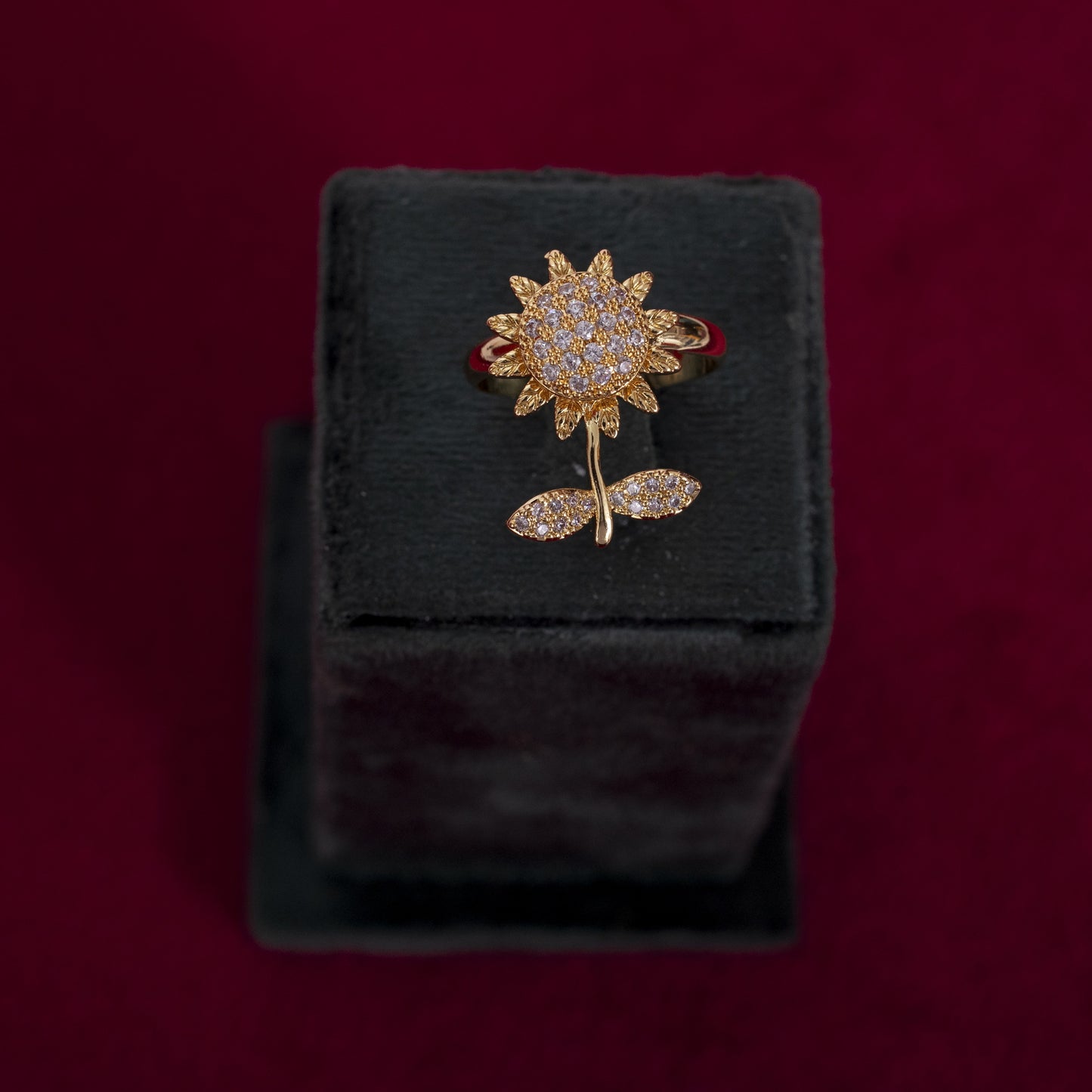 The Radiant Soleil Sunflower Ring