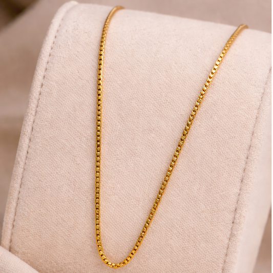 Jenny Gold plated handcrafted Chain with pendant
