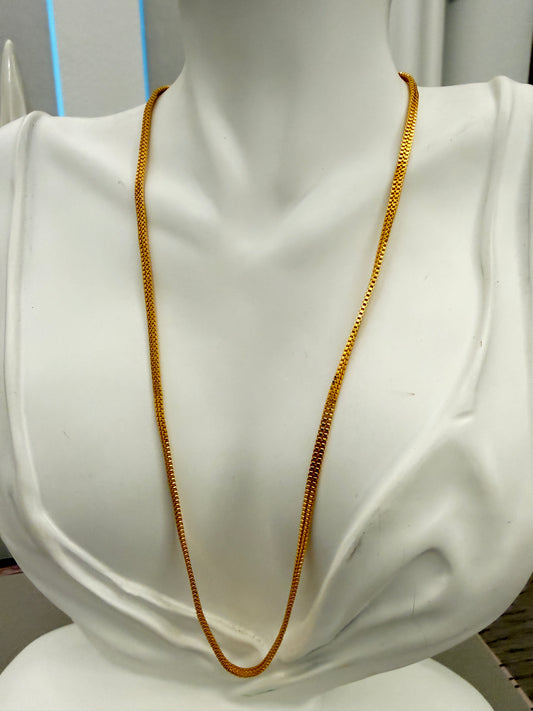 Jenny Gold plated handcrafted Chain with pendant