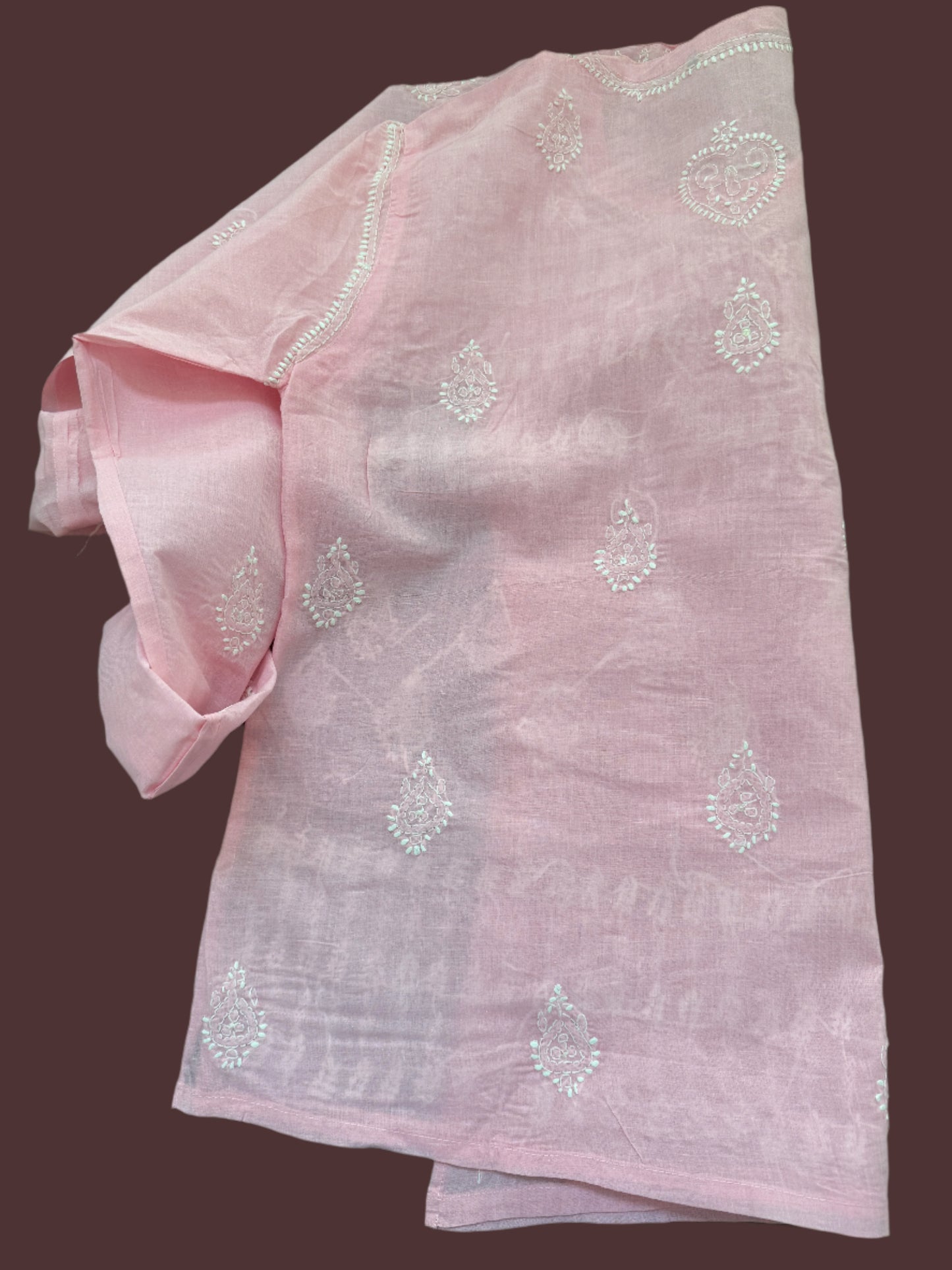 Gul β Light Pink Chikankari Kurta | Grace in Every Thread πΈ
