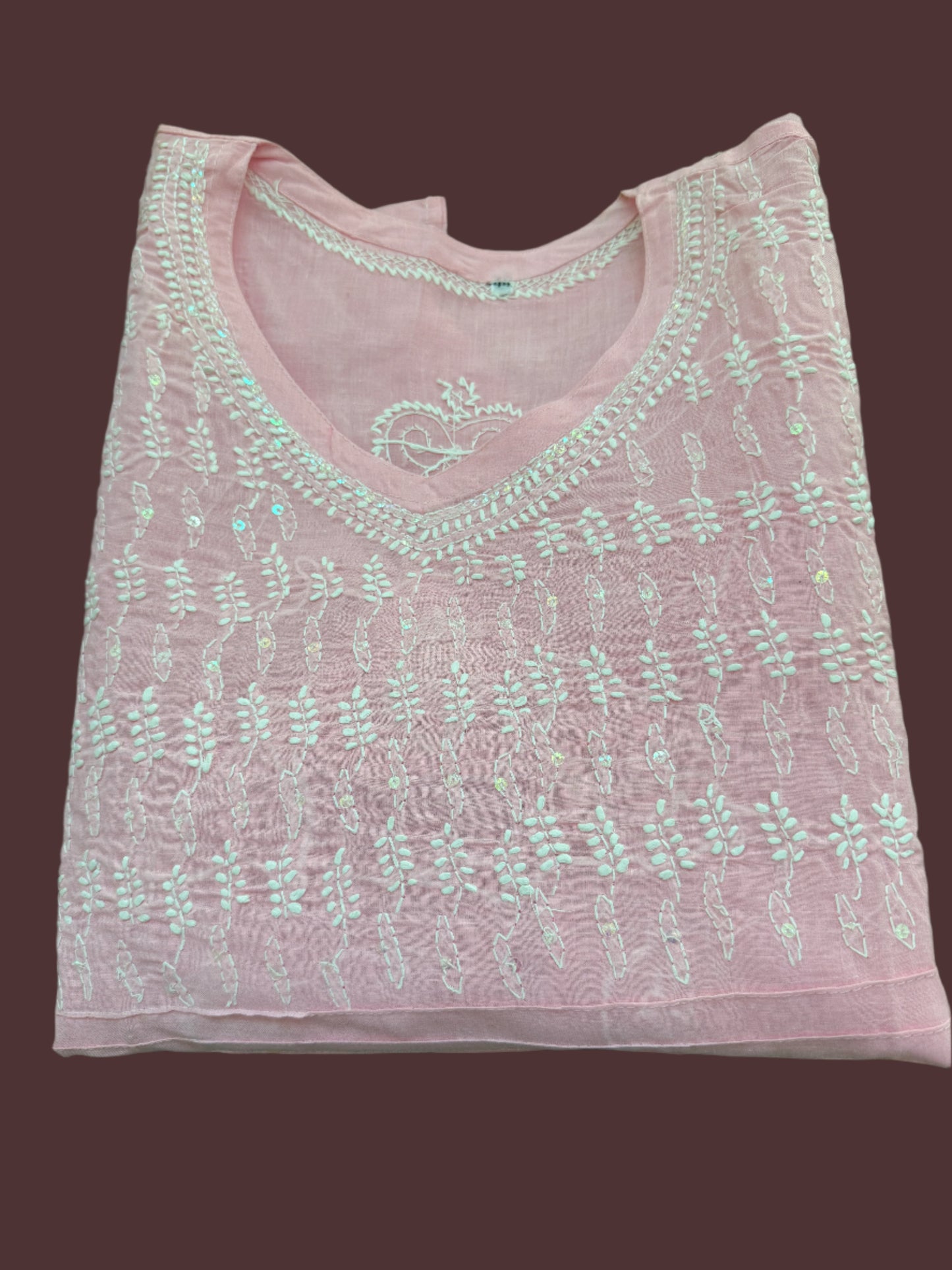 Gul β Light Pink Chikankari Kurta | Grace in Every Thread πΈ