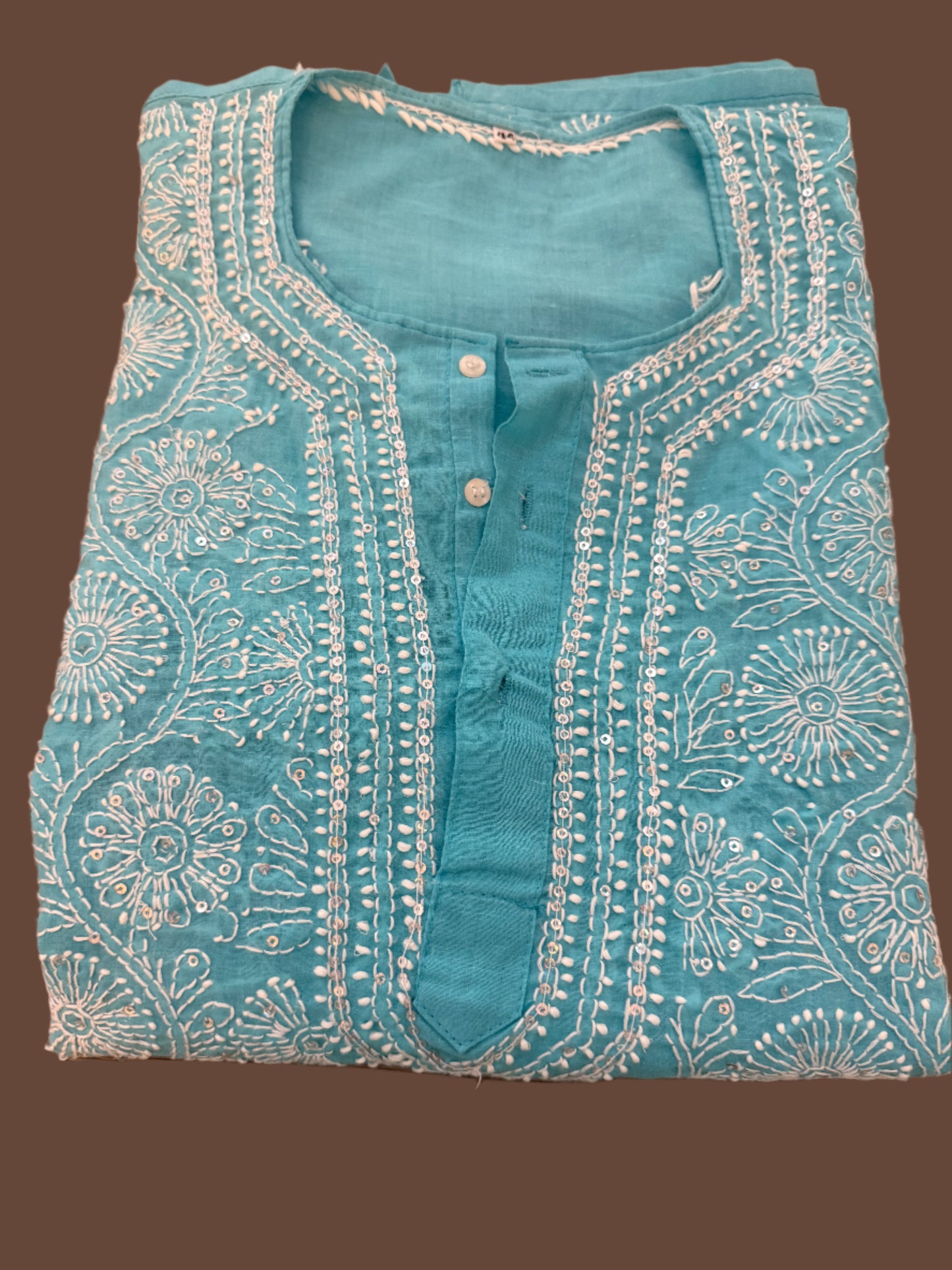 Neel – Sky Blue Chikankari Kurta | Effortless Elegance in Every Thread 🌊