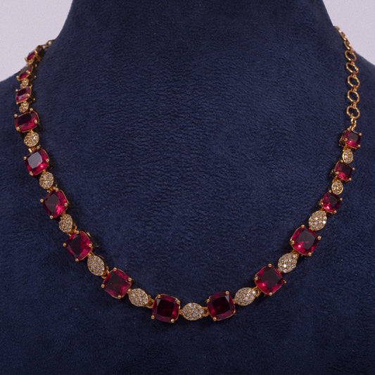 Radiant Crimson Elegance Set