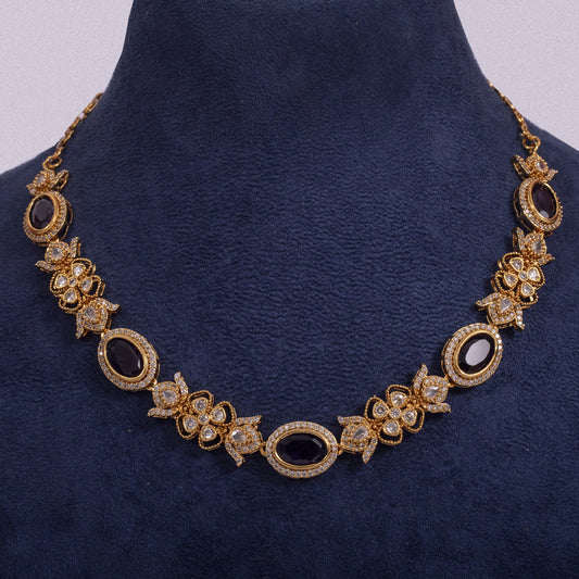 Opulent Amethyst & Onyx Statement Set