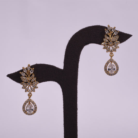 Chandrika Royal Bloom American Diamond Necklace Set