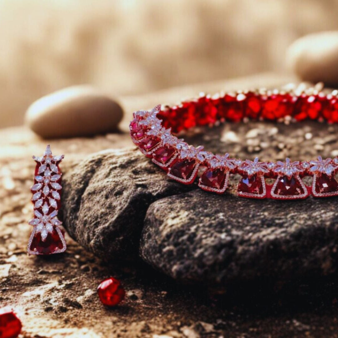 Royal Red Elegance Necklace