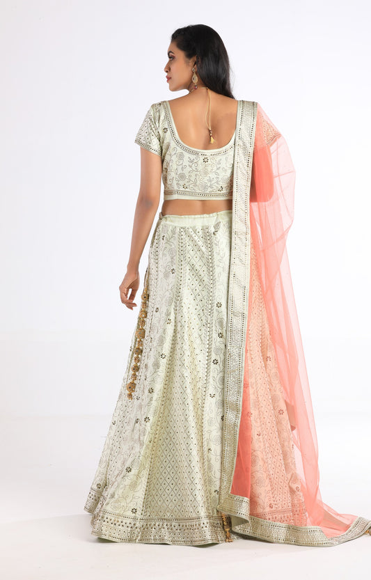 Bhumika Ivory Lehenga
