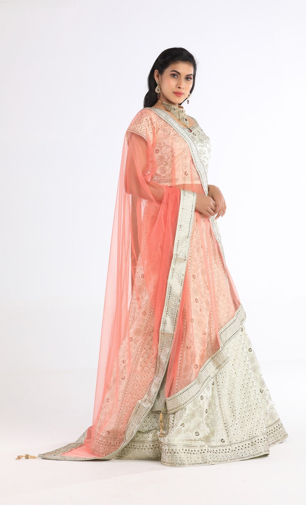Bhumika Ivory Lehenga