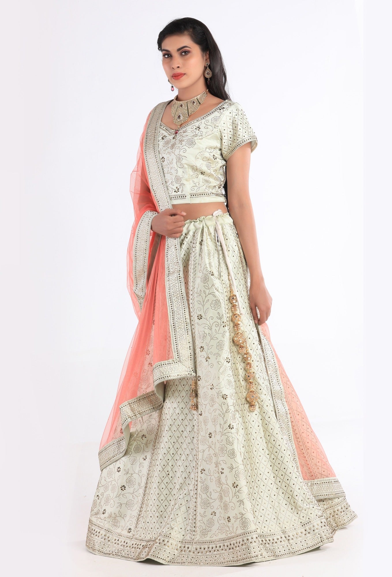 Bhumika Ivory Lehenga