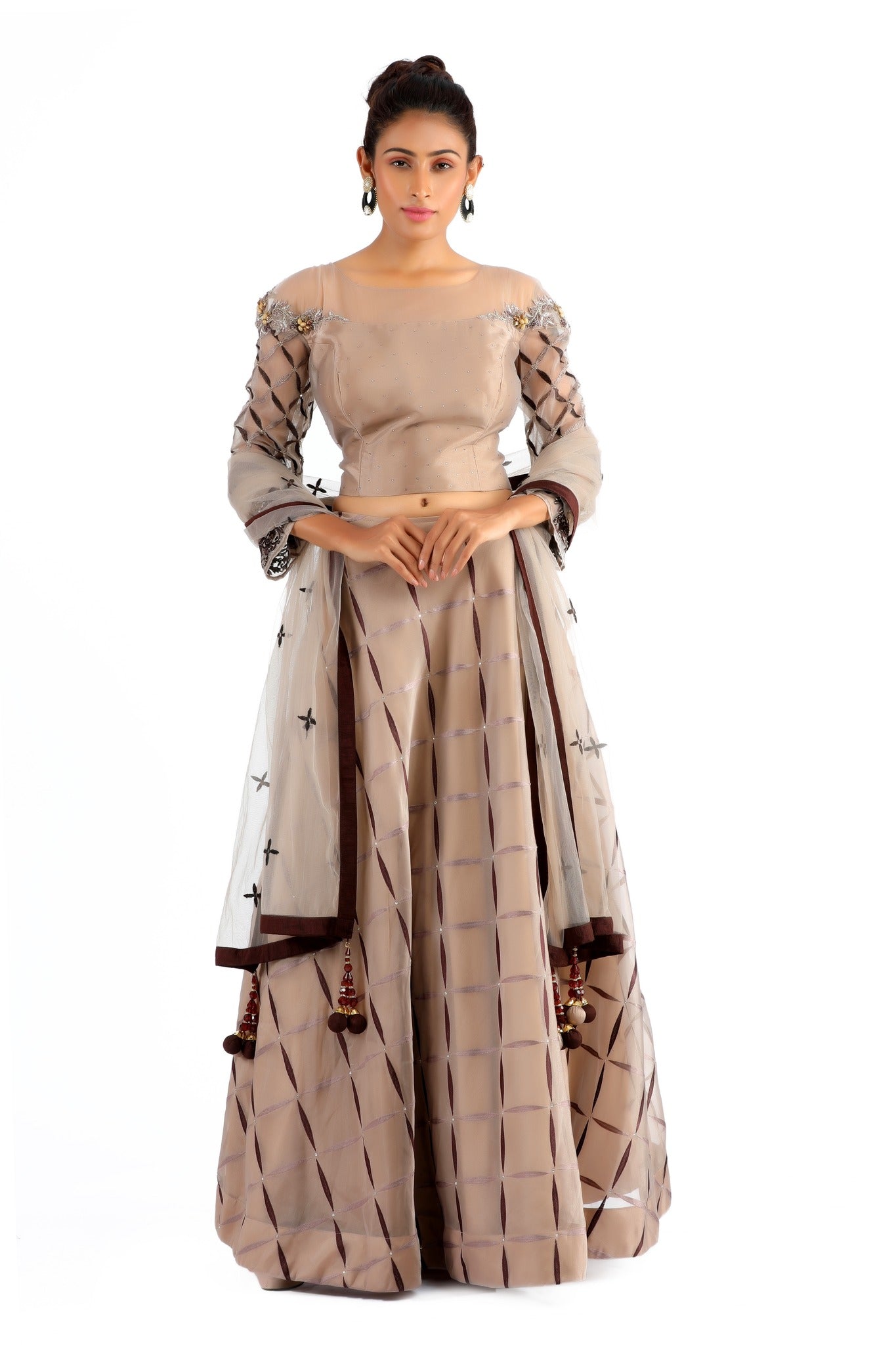 Anisha Rustic Garden Skirt and Blouse