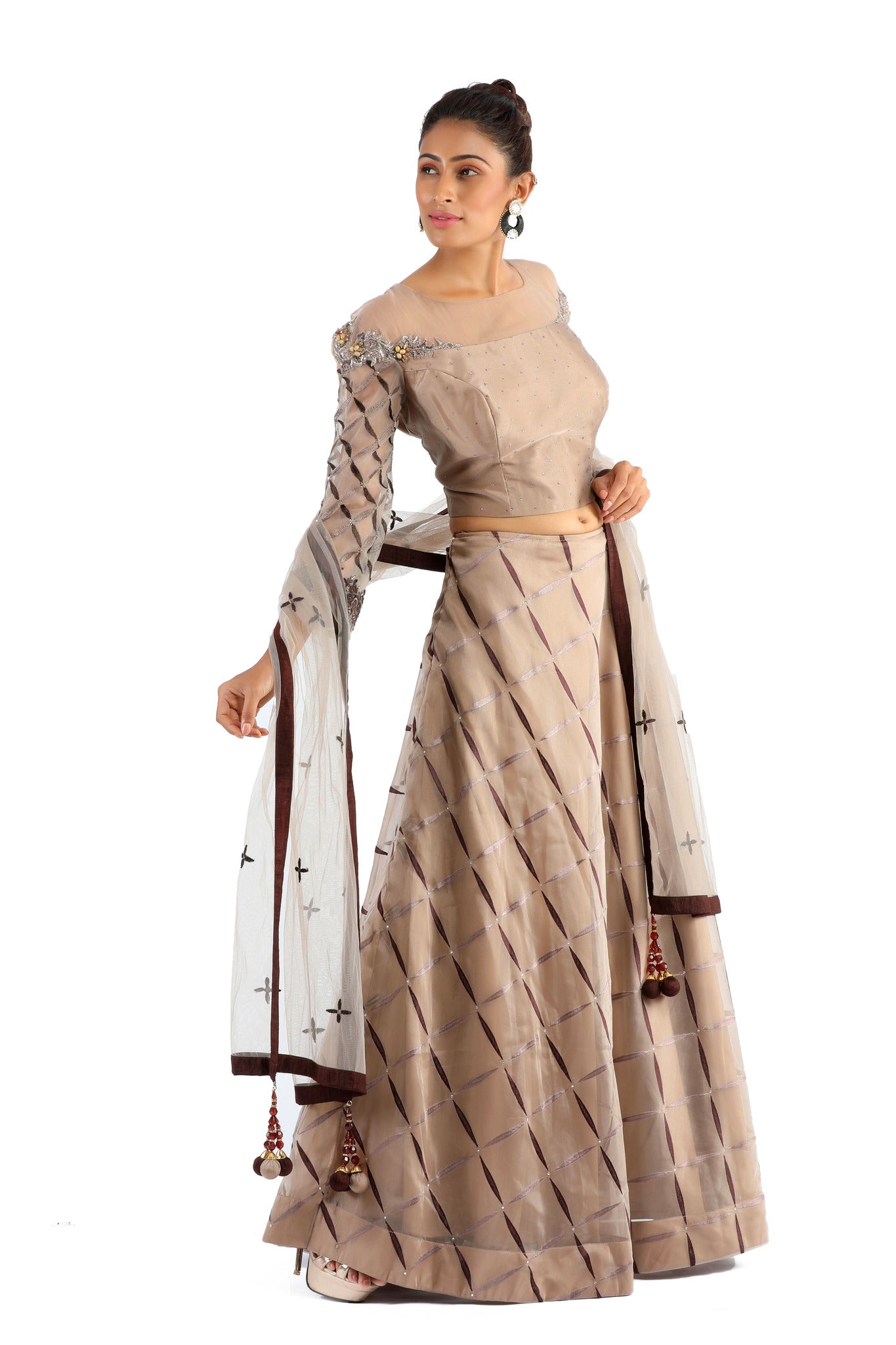 Anisha Rustic Garden Skirt and Blouse