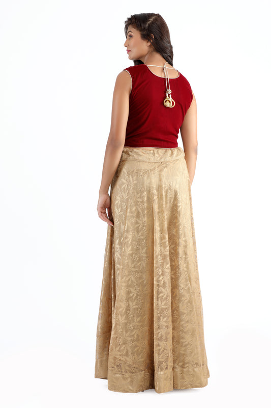 Ananya All That Glitters Is Gold Lehenga