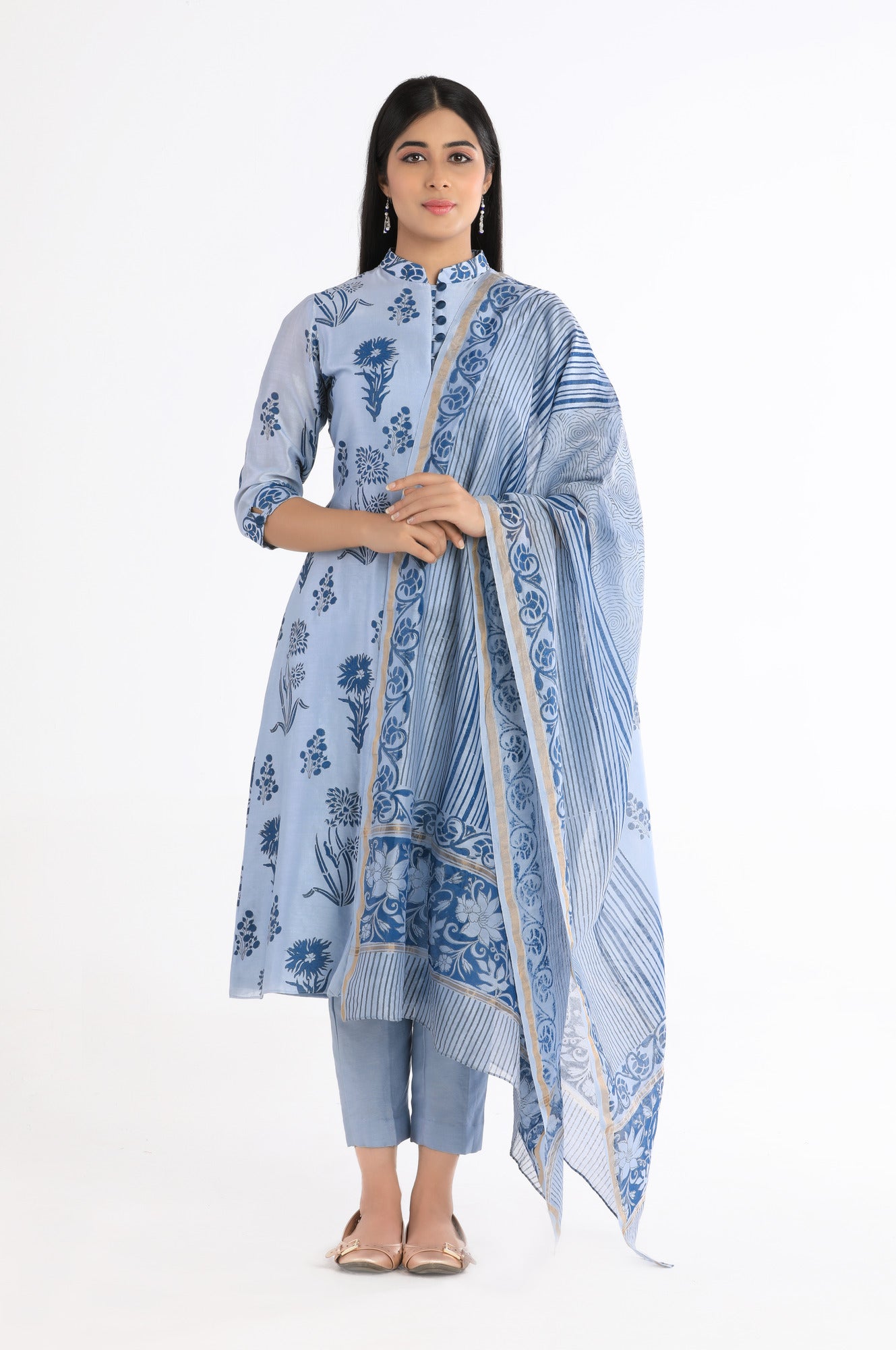 Suhana Blue Kurta Set