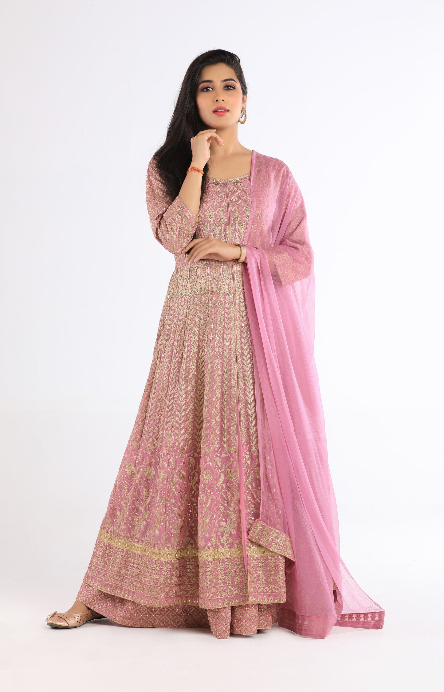 Rishita Orchid Pink Lehenga