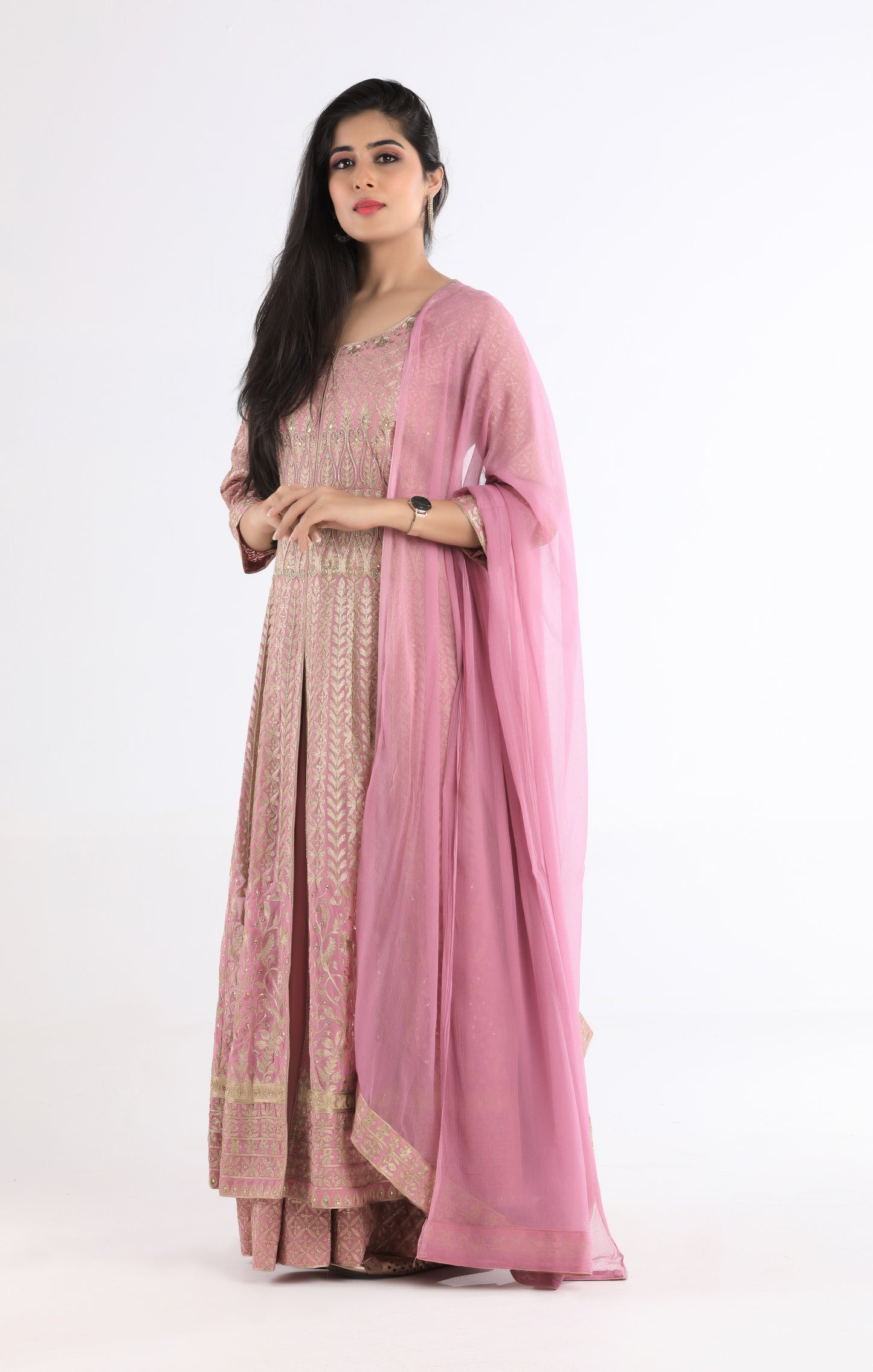 Rishita Orchid Pink Lehenga