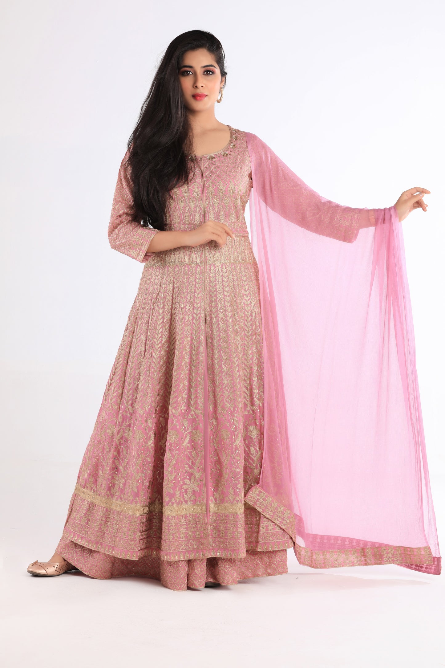 Rishita Orchid Pink Lehenga