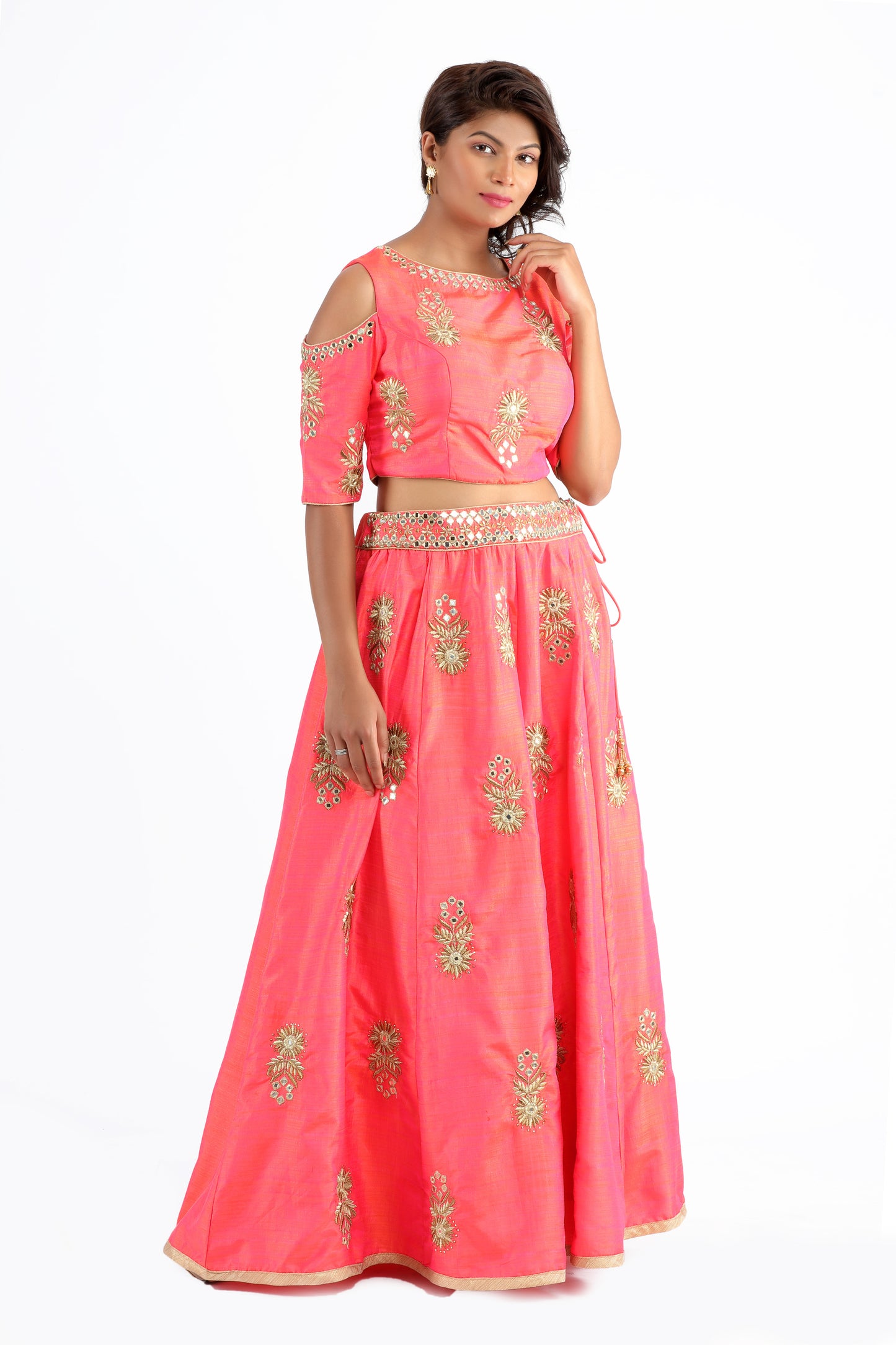 Namita Coral & Zari Mehendi Set