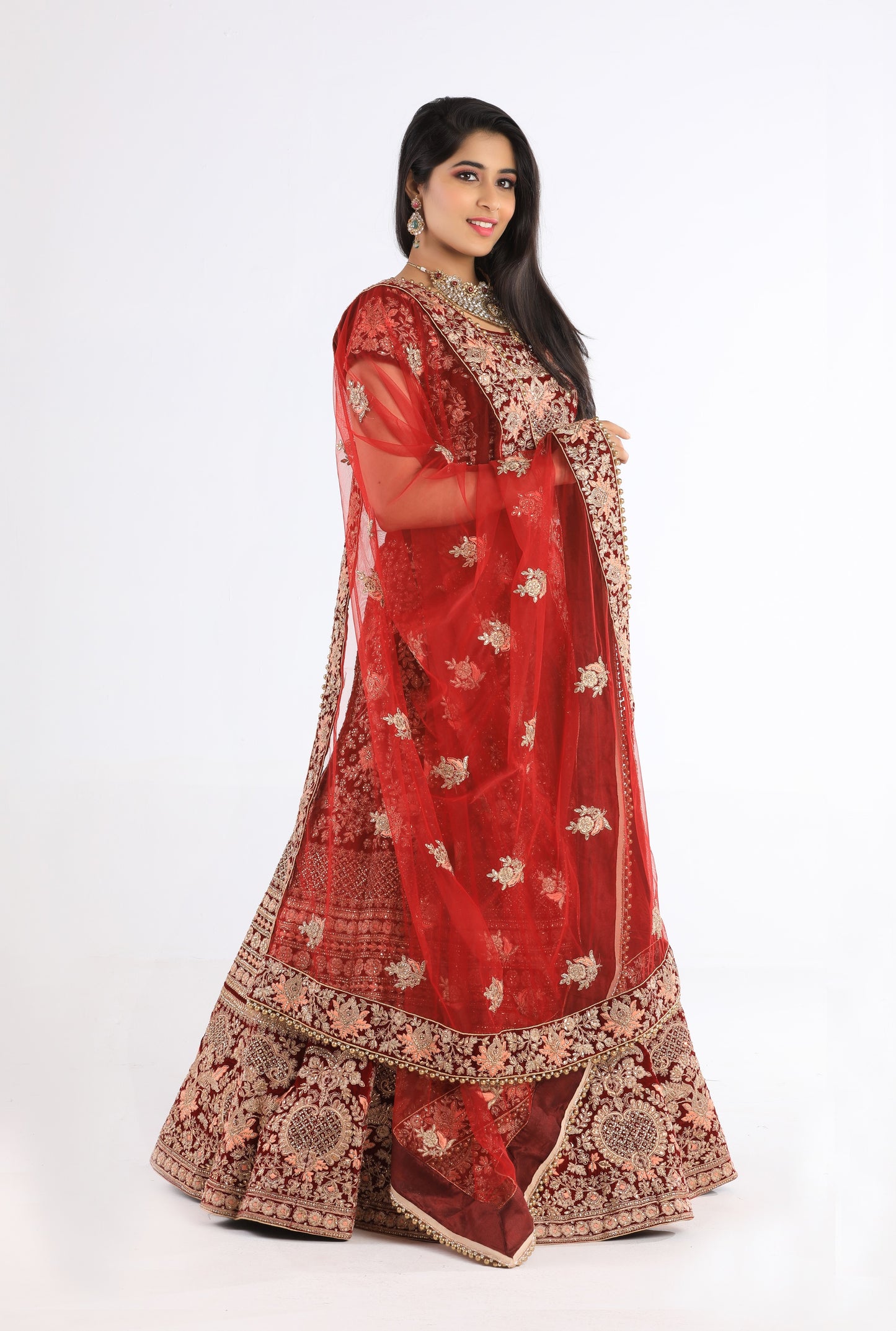 Subatra Red Bridal Gold