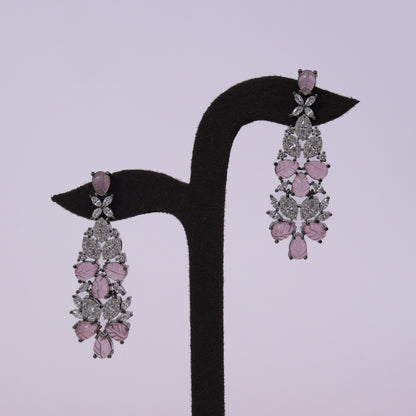 Blush Petal Elegance Necklace Set