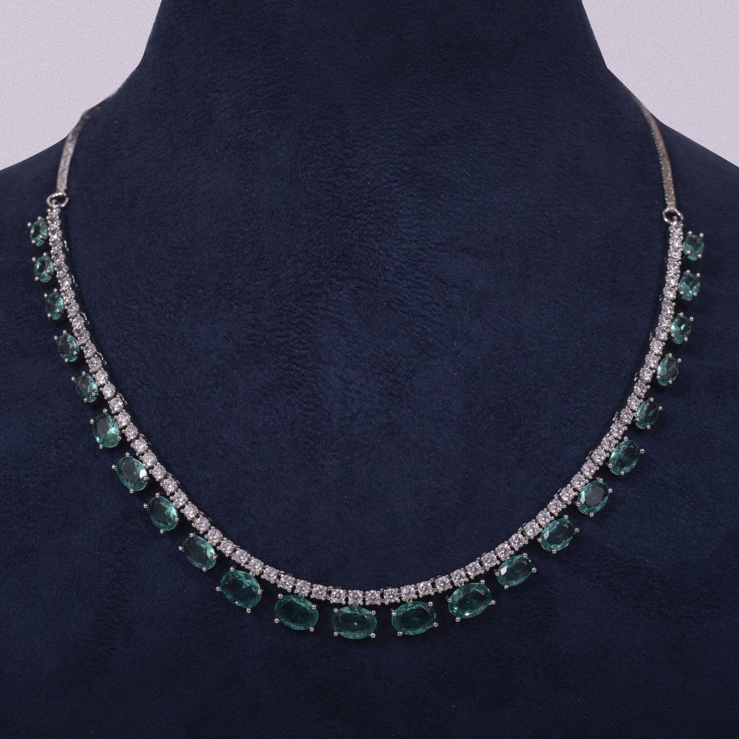 Emerald Green Grace Necklace Set