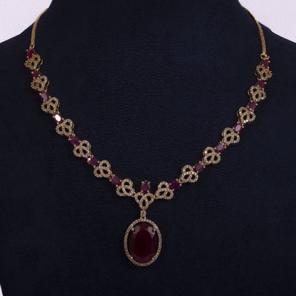 Royal Elegance: The Rani Noor Necklace Set