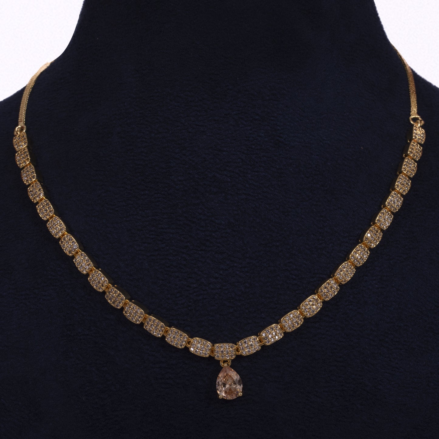 Radiant Amber Elegance Jewelry Set