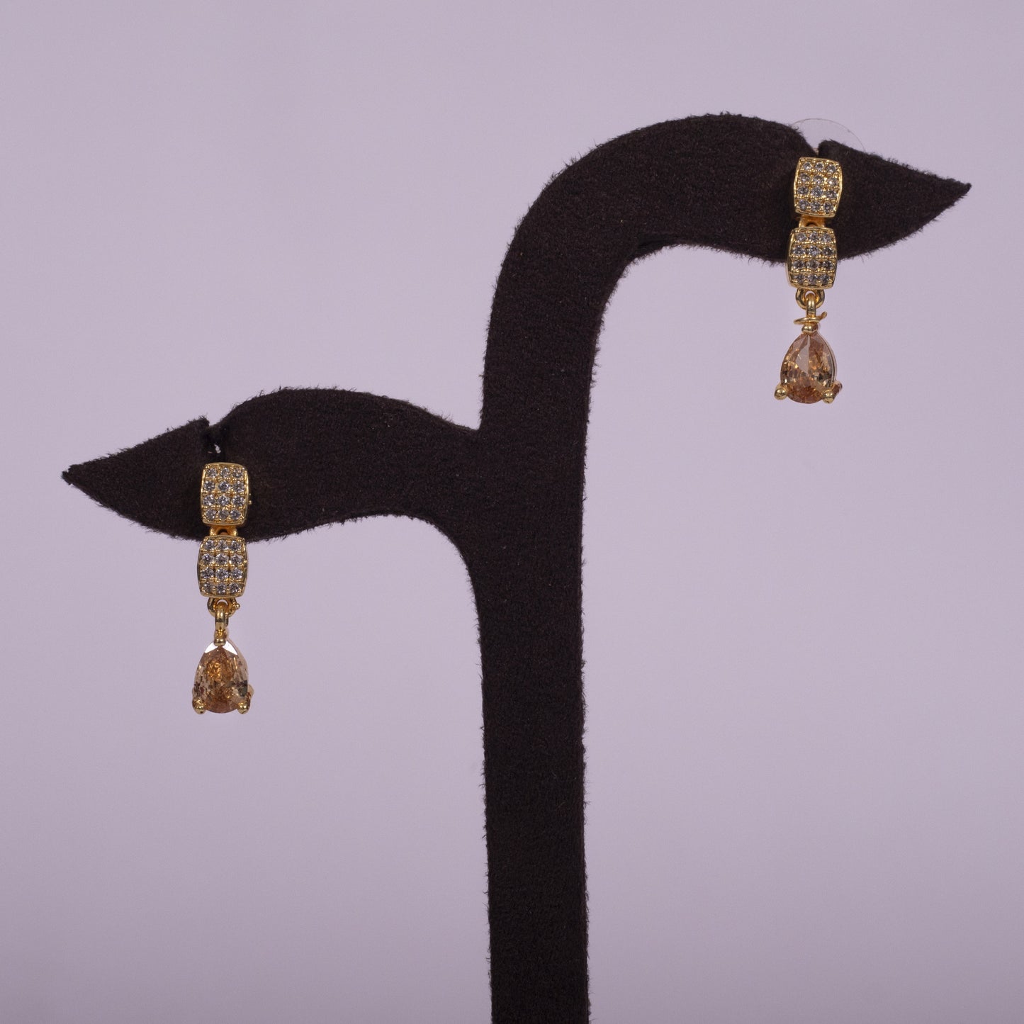 Radiant Amber Elegance Jewelry Set