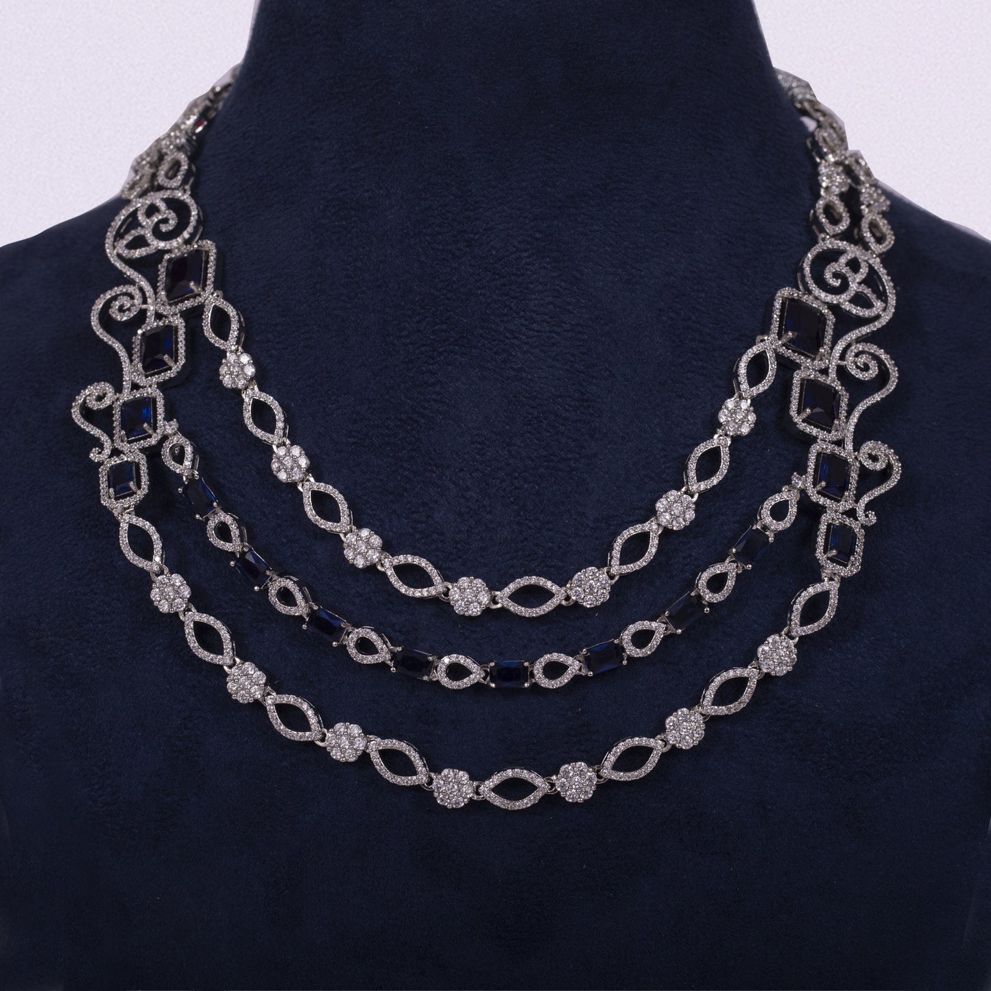 The Maharani Avantika Collection: A Royal Azure Symphony