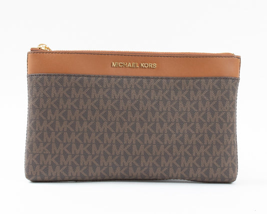 Michael Kors Pre-Loved Jet Set Travel Large Flat Pouch