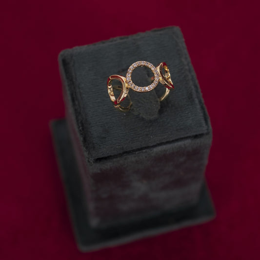 The Celestial Halo Ring | Handcrafted Fashion Jewelry