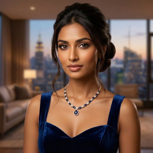 The Maharani’s Midnight: Deep Blue Sapphire