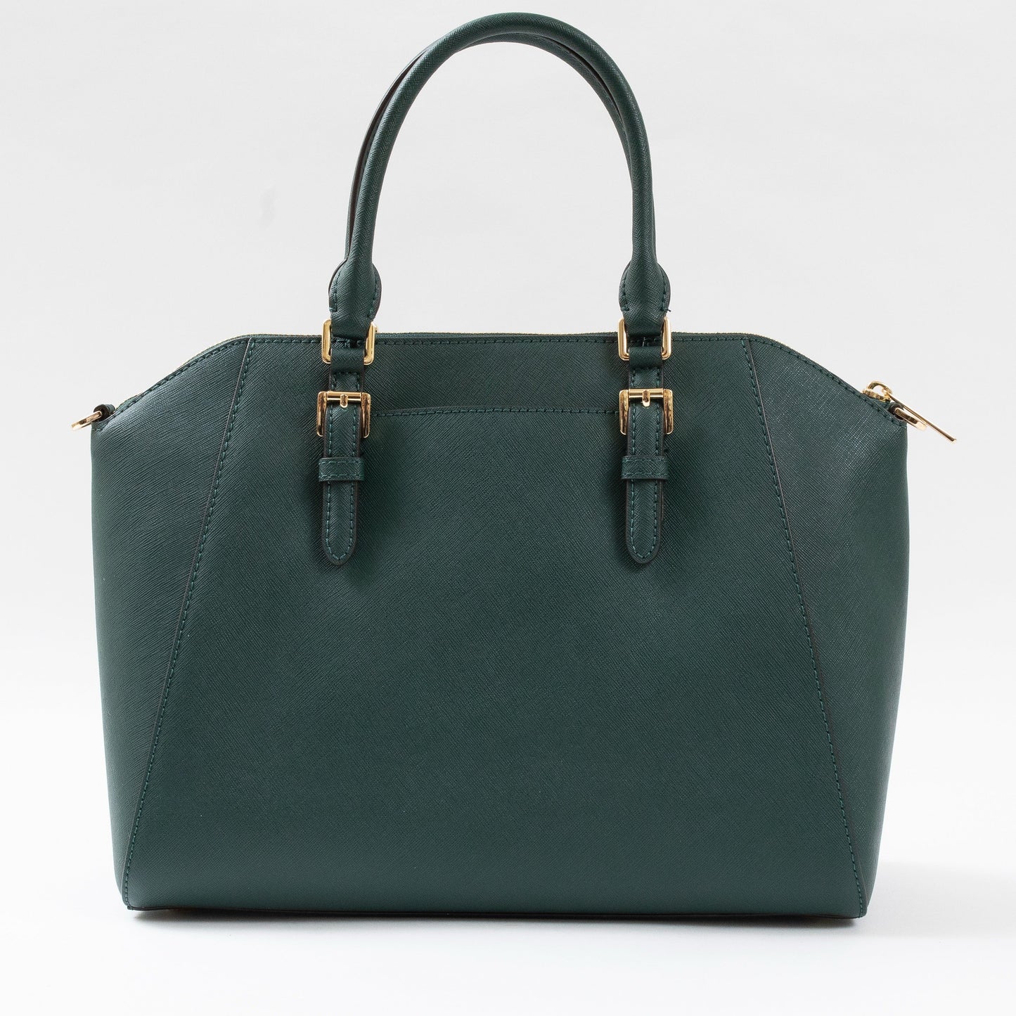 Michael Kors Pre-Loved Selma Medium Saffiano Leather Satchel