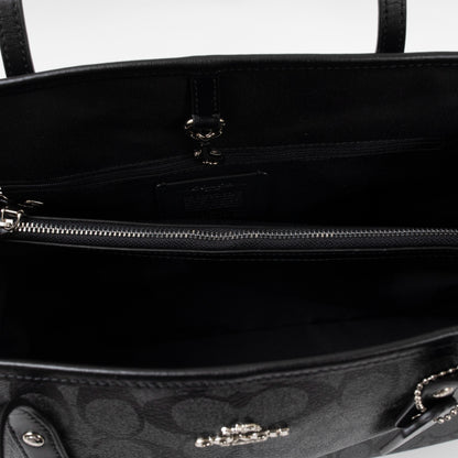 Coach Pre-Loved City Tote in Signature Canvas