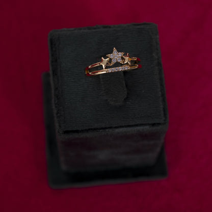 The Celestial Stella Ring | Handcrafted Fashion Jewelry