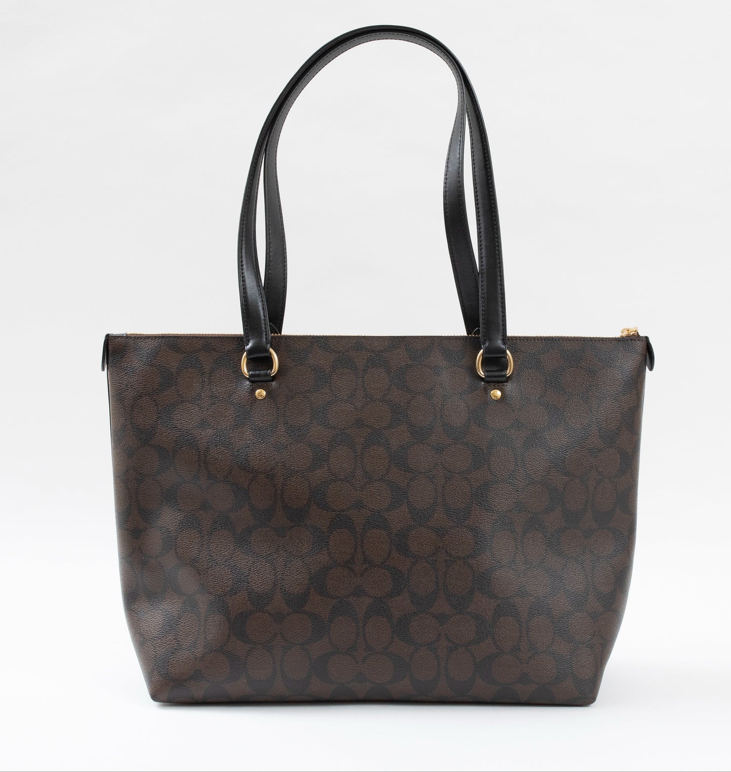 Coach Pre-Loved Zip Top Tote in Signature Canvas