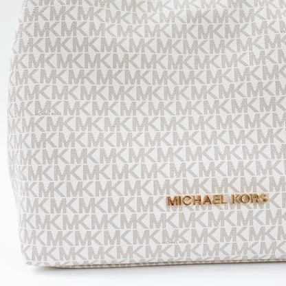 Michael Kors Pre-Loved Jet Set Chain Tote in Signature Canvas