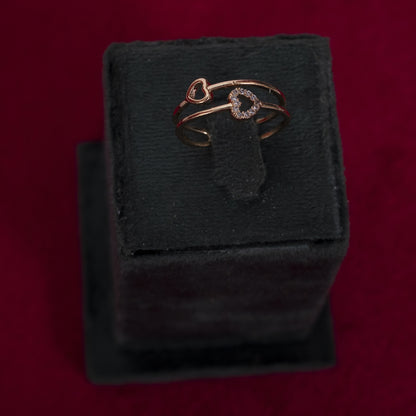 The Isabella Intertwined Hearts Ring