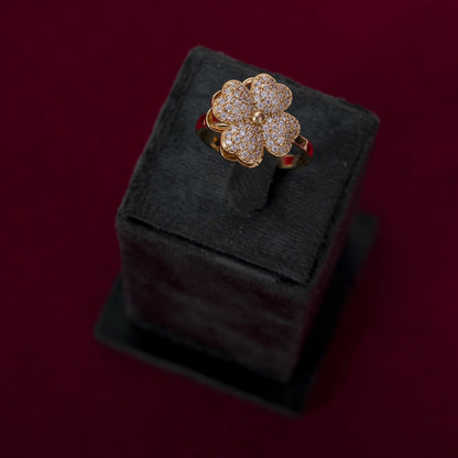 The Royal Clover Handcrafted Ring