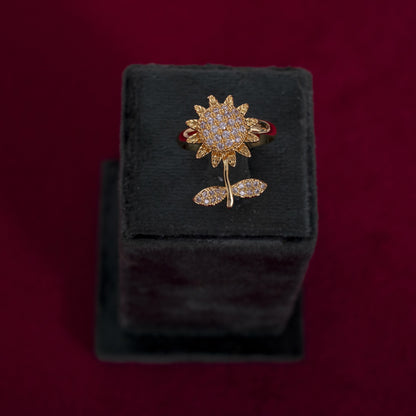 The Radiant Soleil Sunflower Ring