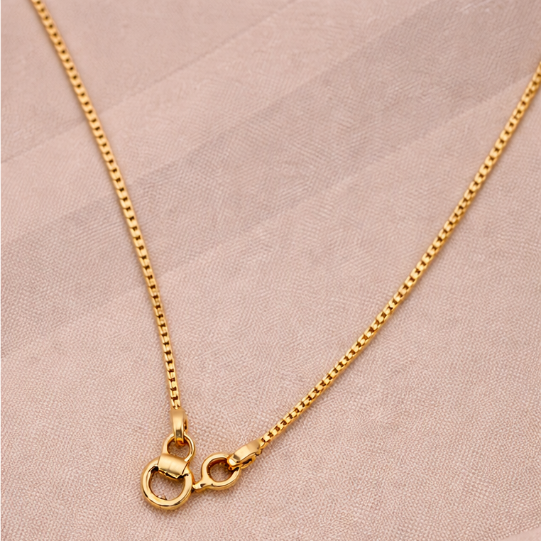 Jenny Gold plated handcrafted Chain with pendant