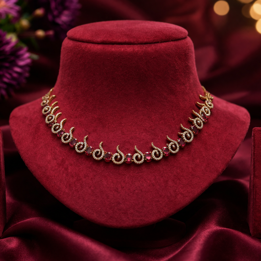 Ruby Grace Classic Necklace Set