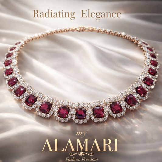 Royal Red Elegance Necklace